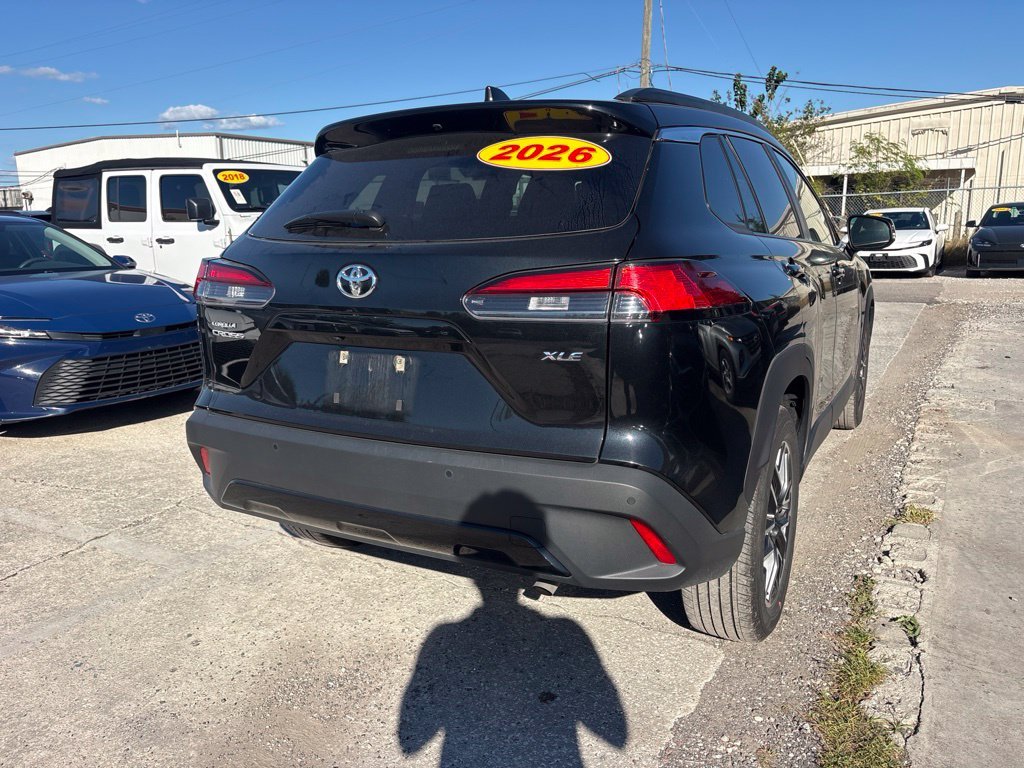 Used 2026 Black Toyota XLE image 3