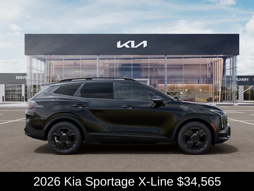 New 2026 Ebony Black Kia X-Line image 9