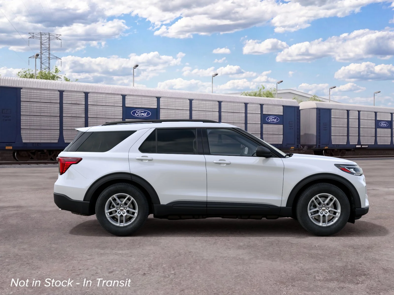 New 2027 Star White Metallic Tri-Coat Ford Active image 5