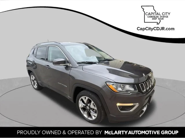 Used 2020 Gray Jeep Limited image 1