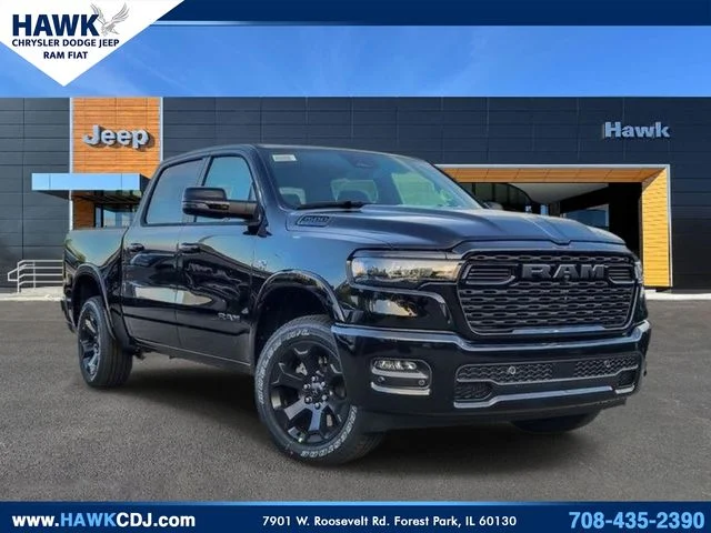 New 2026 Diamond Black Crystal Pearlcoat RAM Big Horn/Lone Star image 1