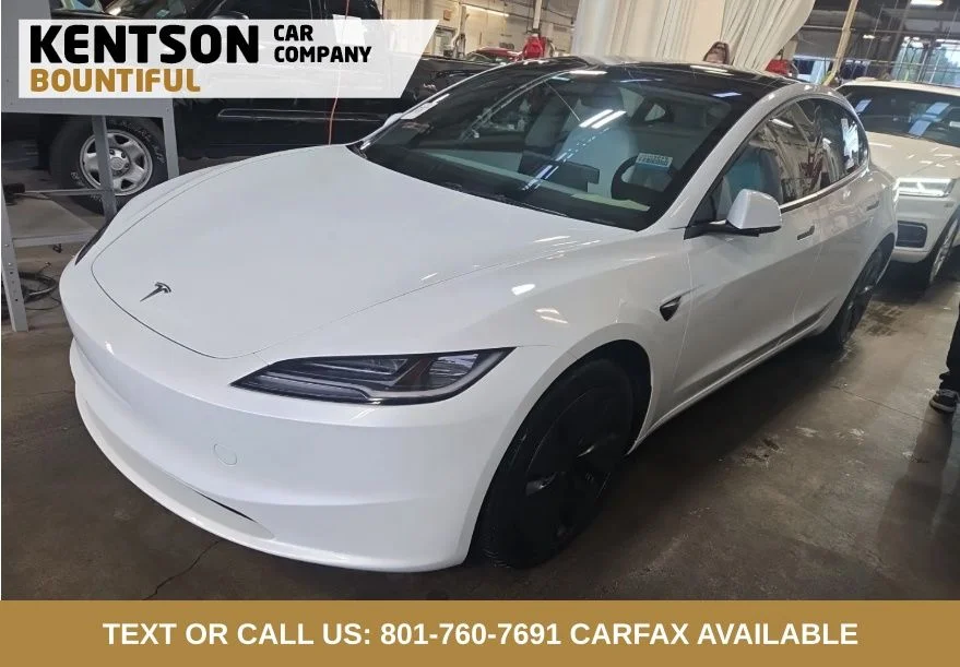 Used 2025 White Tesla Long Range image 1