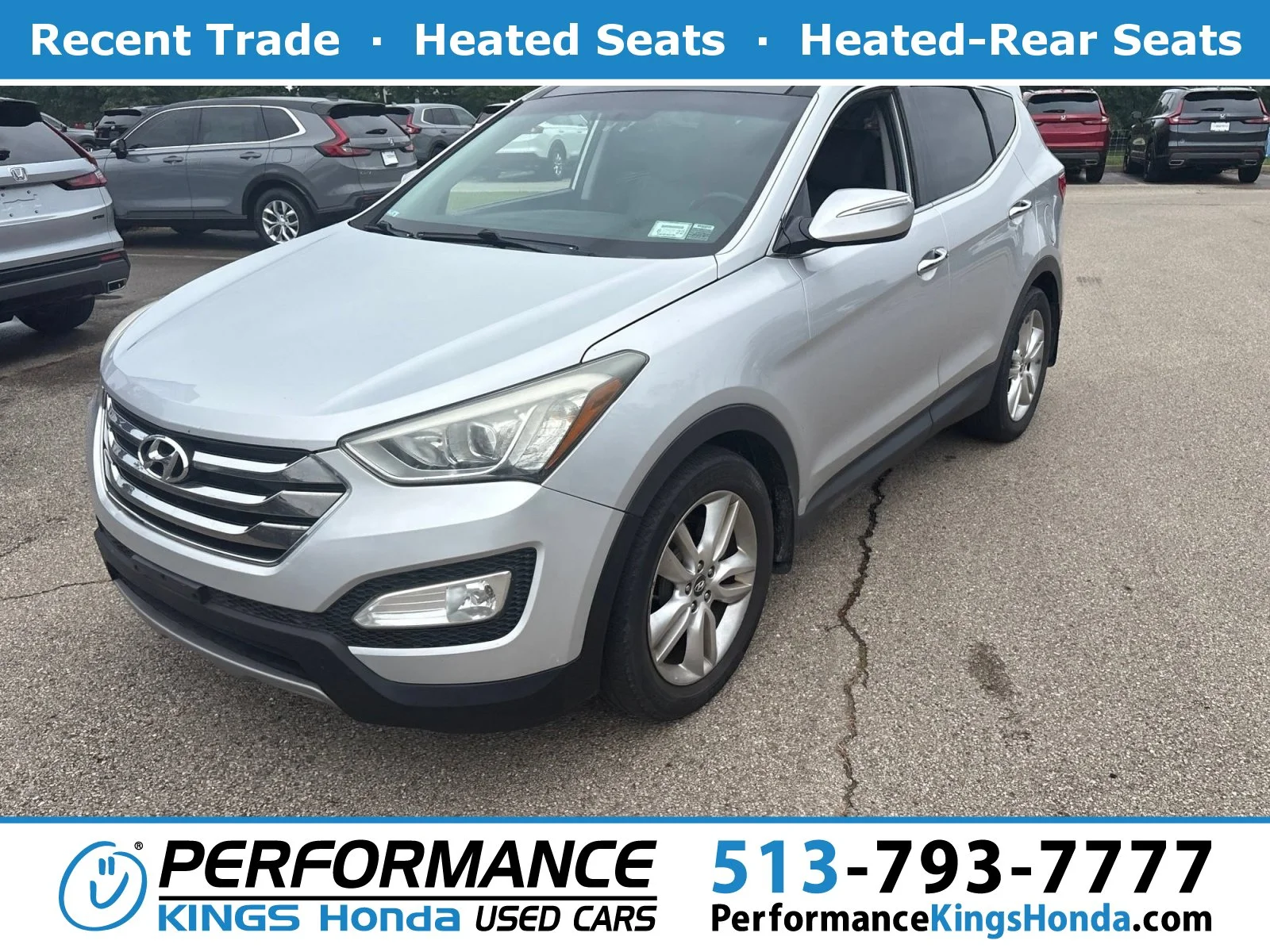 Used 2013 Moonstone Silver Hyundai 2.0T Sport image 1