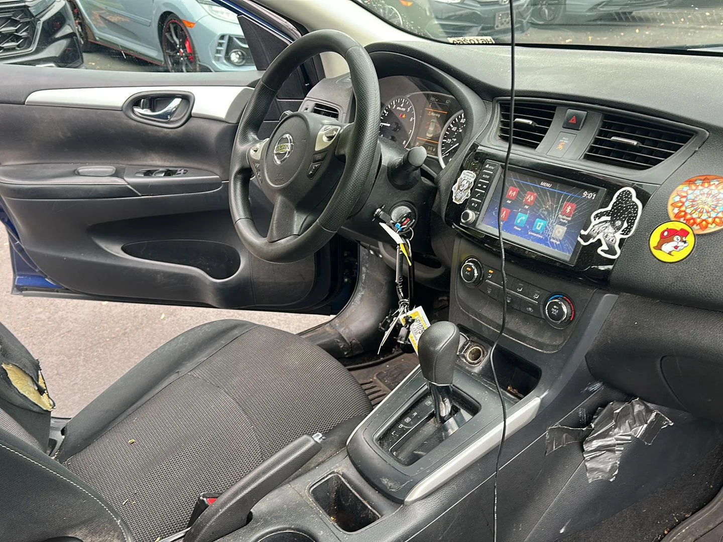 Used 2019 Deep Blue Pearl Nissan S image 9