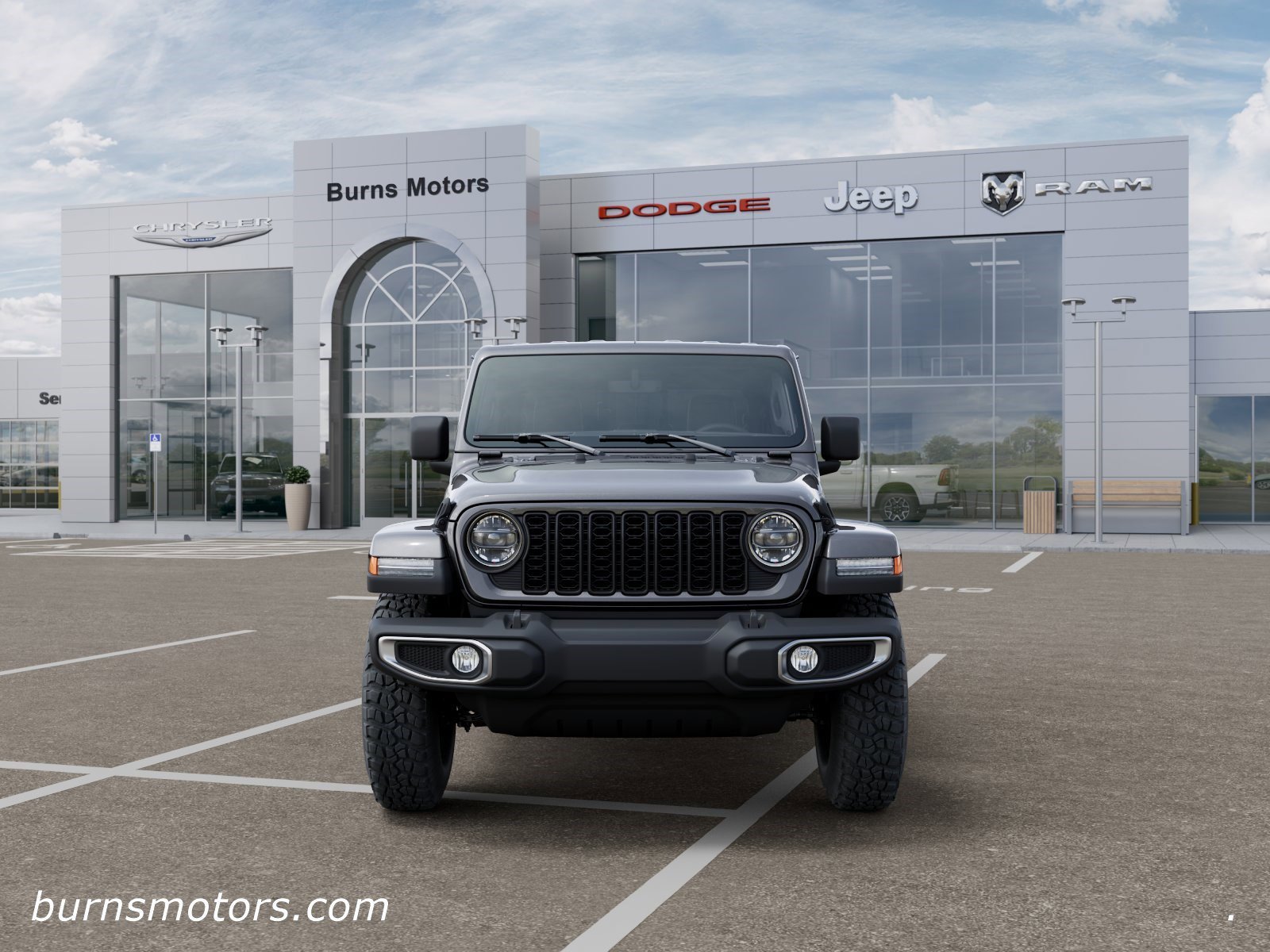 New 2026 Granite Crystal Metallic Clear-Coat Exterior Paint Jeep Texas Trail image 6