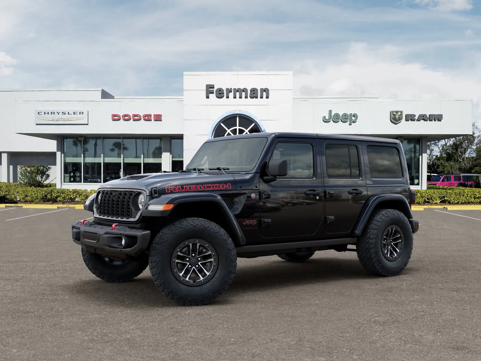 New 2026 Black Clear-Coat Exterior Paint Jeep Rubicon X image 3