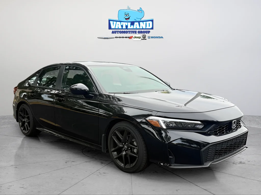 Certified Used 2025 Crystal Black Pearl Honda Sport image 20