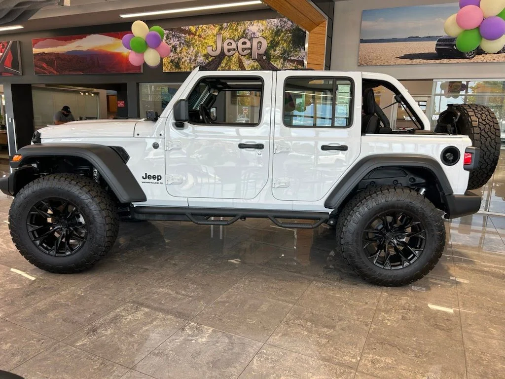 New 2026 Bright White Clearcoat Jeep Sport image 7