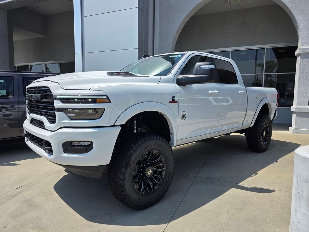 New 2026 Bright White Clear-Coat Exterior Paint RAM Laramie image 3