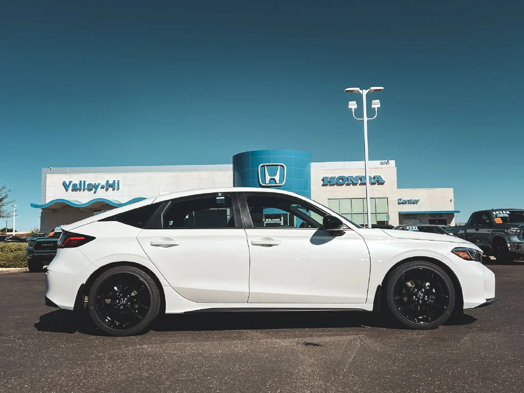New 2026 Platinum White Pearl Honda Sport image 2
