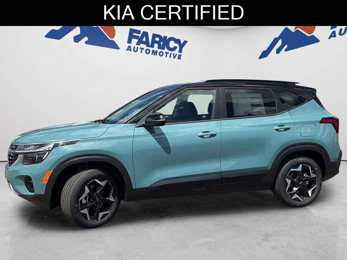 Used 2026 Pluton Blue/Fusion Black Roof Kia S image 1