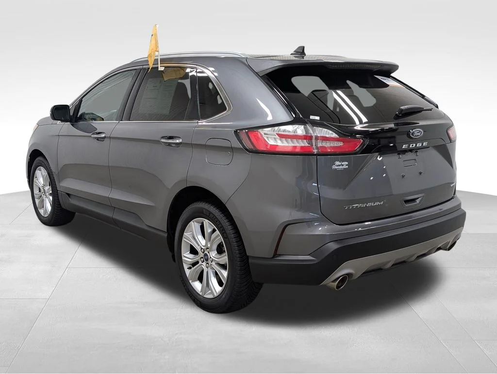 Certified Used 2022 Carbonized Gray Metallic Ford Titanium image 23