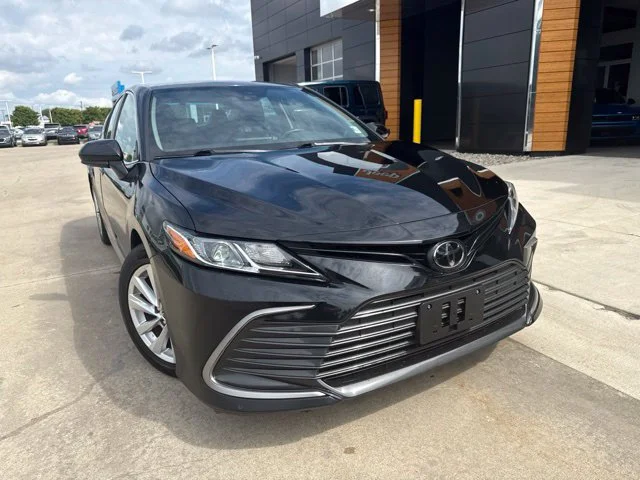 Used 2023 Black Toyota LE image 2