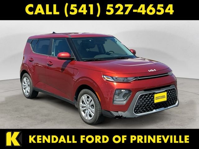 Used 2022 Orange Kia LX image 7
