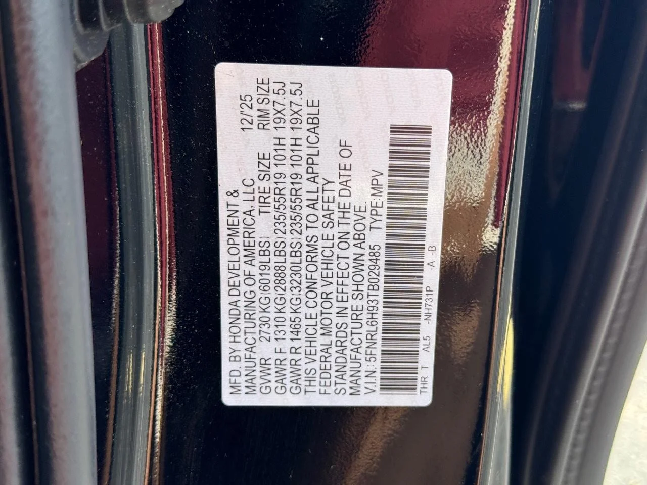 Certified Used 2026 Crystal Black Pearl Honda Elite image 30