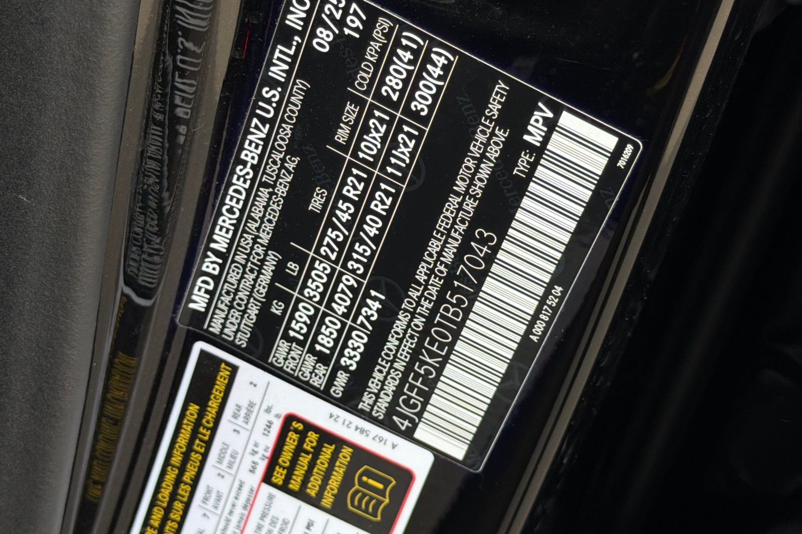 Certified Used 2026 Black Mercedes-Benz GLS 450 image 43
