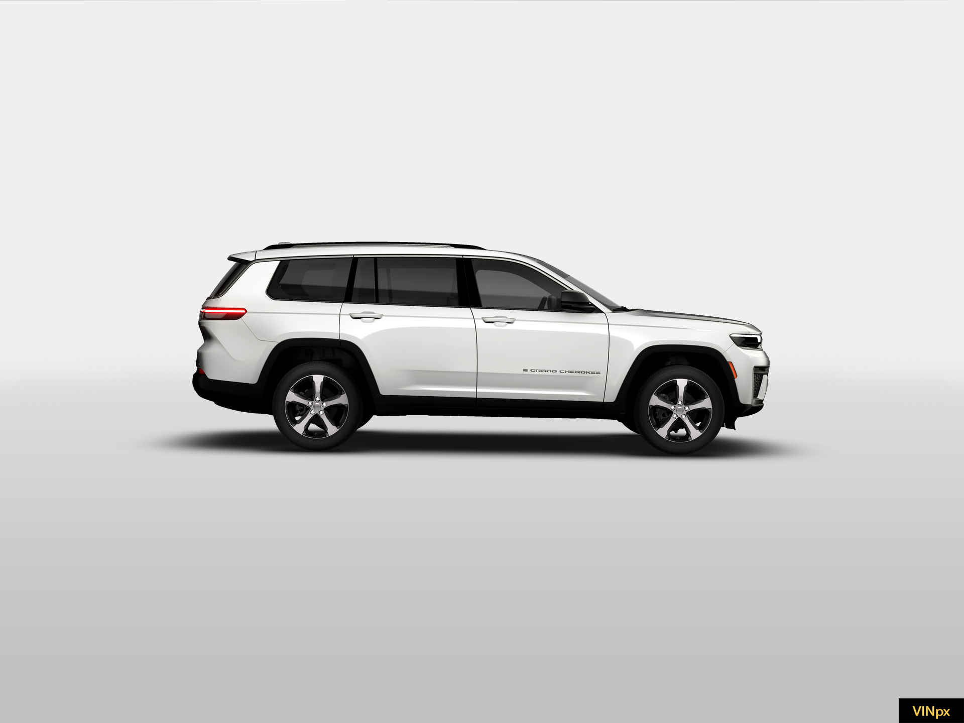 New 2026 Bright White Clear-Coat Exterior Paint Jeep Limited image 9