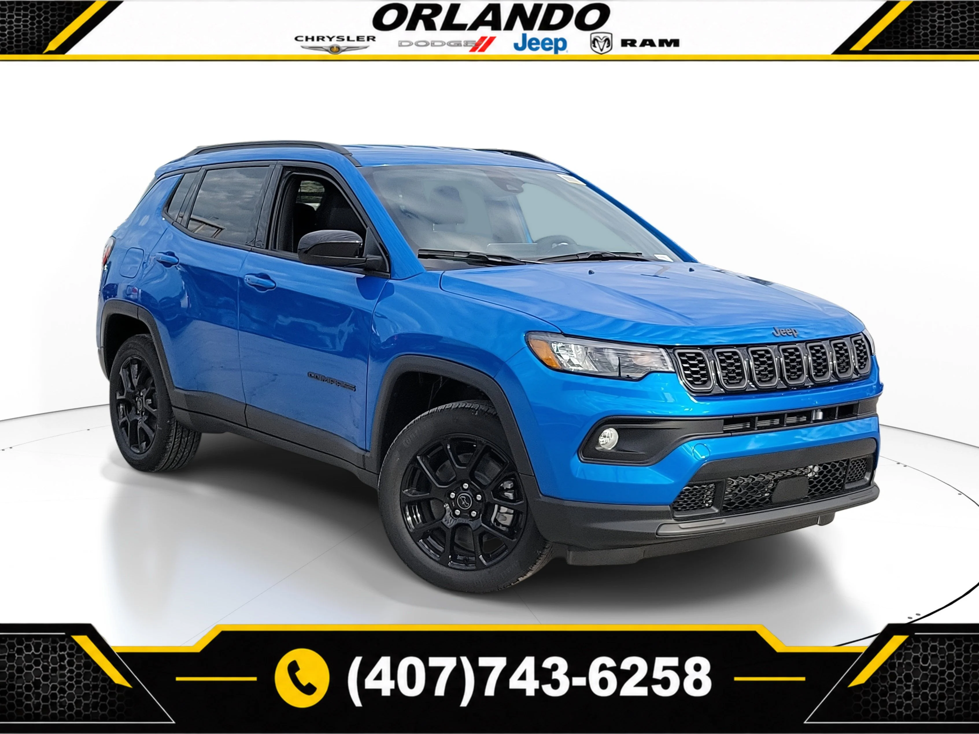 New 2026 Hydro Blue Pearlcoat Jeep Latitude image 1