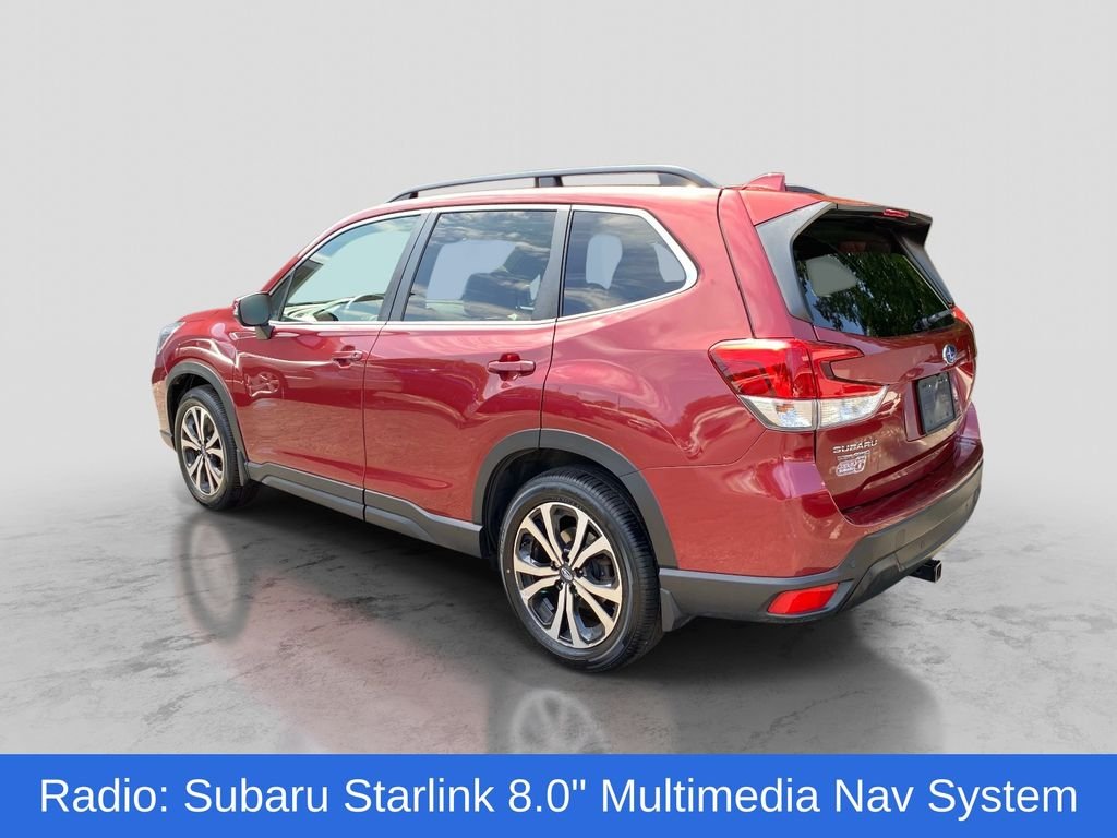 Used 2021 Red Subaru Limited image 3