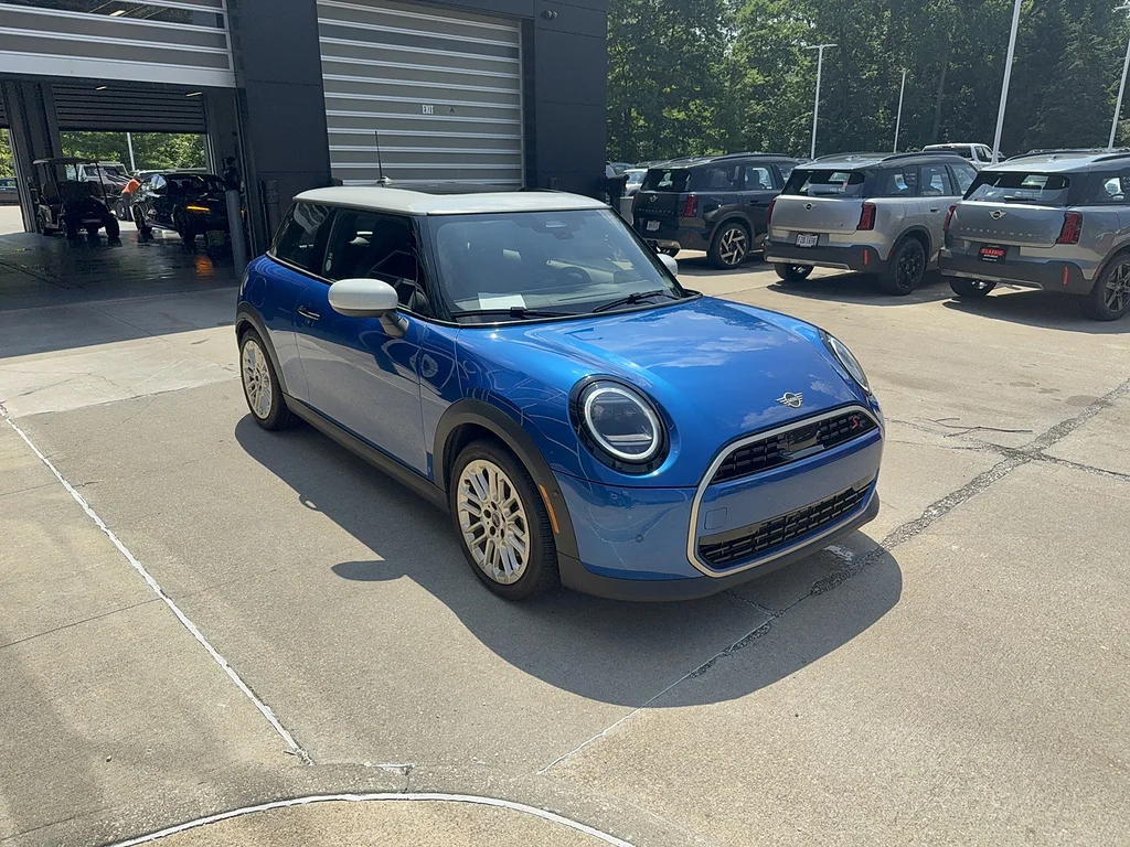 Certified Used 2026 Icy Sunshine Blue Metallic MINI Cooper S image 2