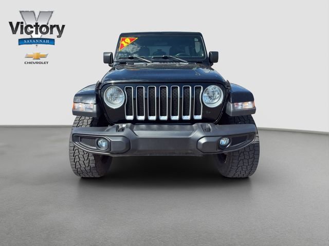 Used 2019 Jeep Wrangler Unlimited Sahara with VIN 1C4HJXEN4KW644677 for sale in Kansas City
