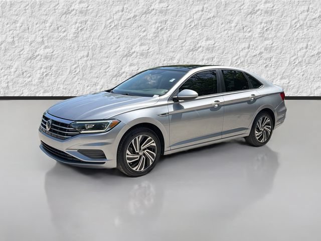 Used 2021 Pyrite Silver Metallic Volkswagen SEL image 7