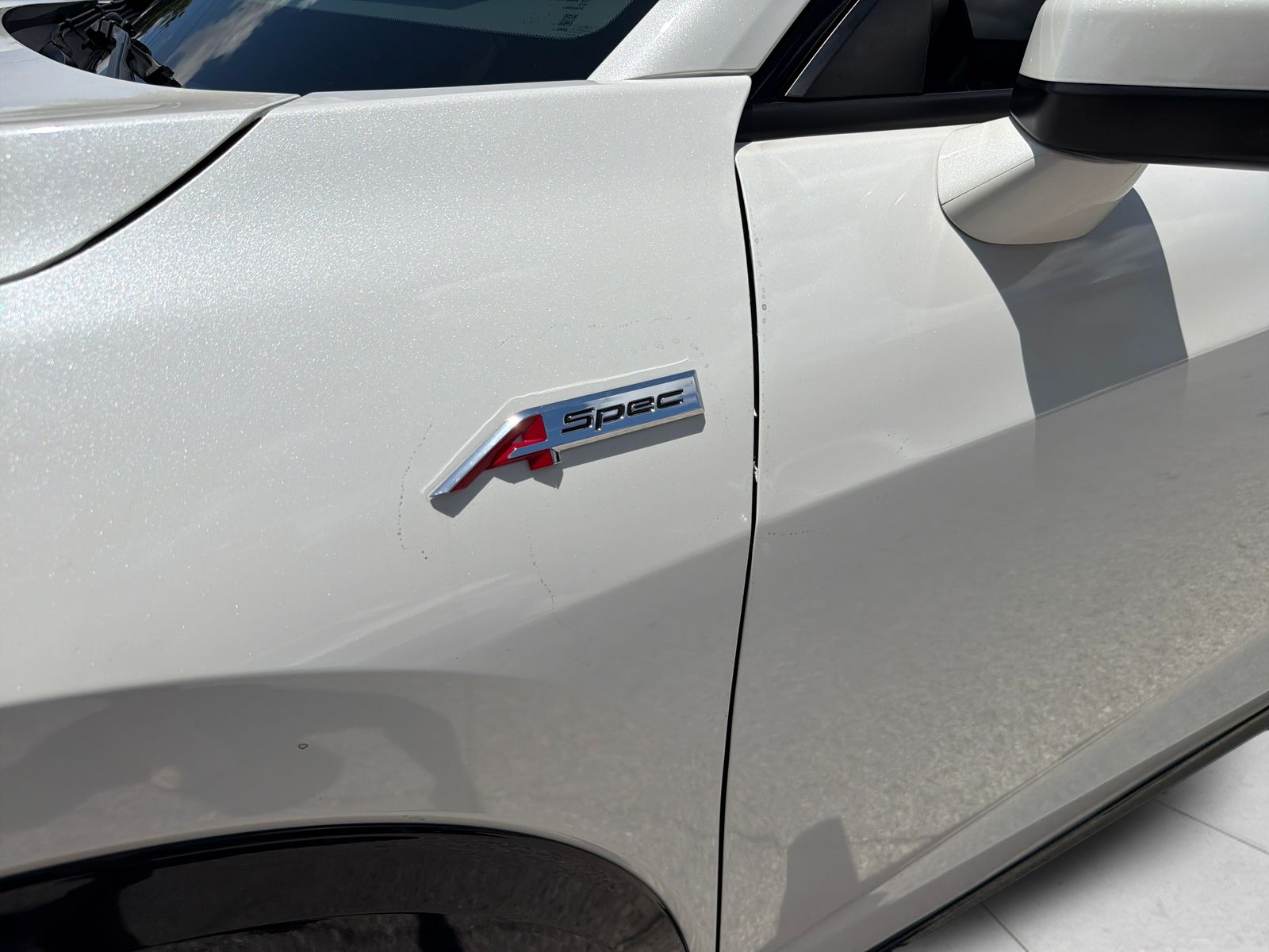 Certified Used 2025 Platinum White Acura A-Spec Package image 12