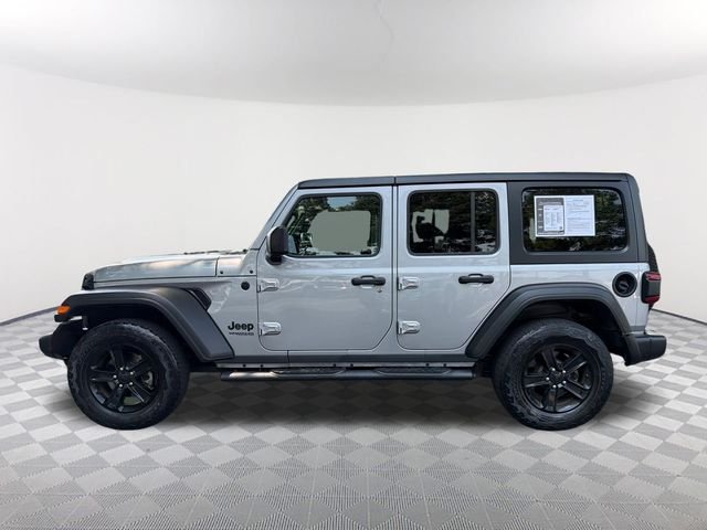 Used 2021 Silver Jeep Unlimited Sport Altitude image 8