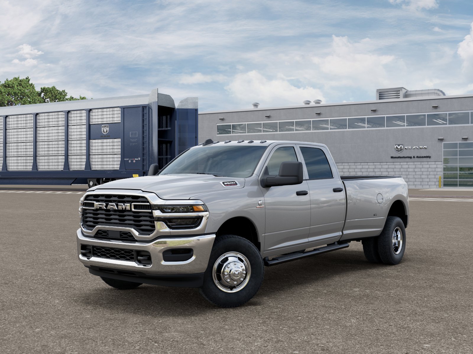 New 2027 Silver-Zynith Exterior Paint RAM TRADESMAN image 1