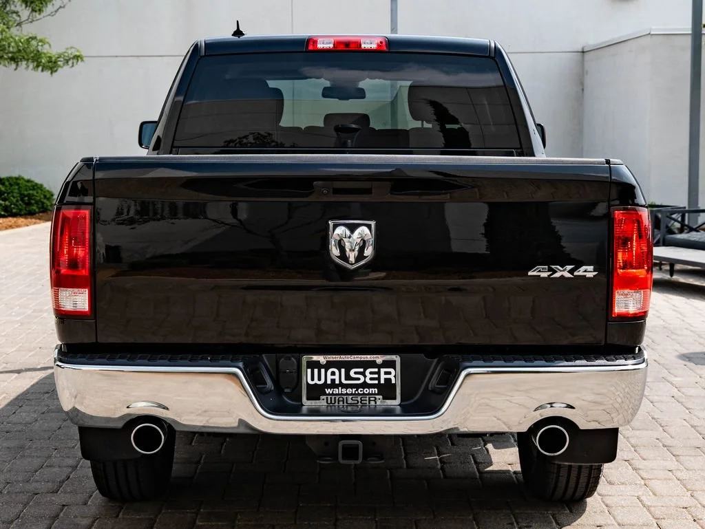Used 2023 Diamond Black Crystal Pearlcoat Ram Tradesman image 7