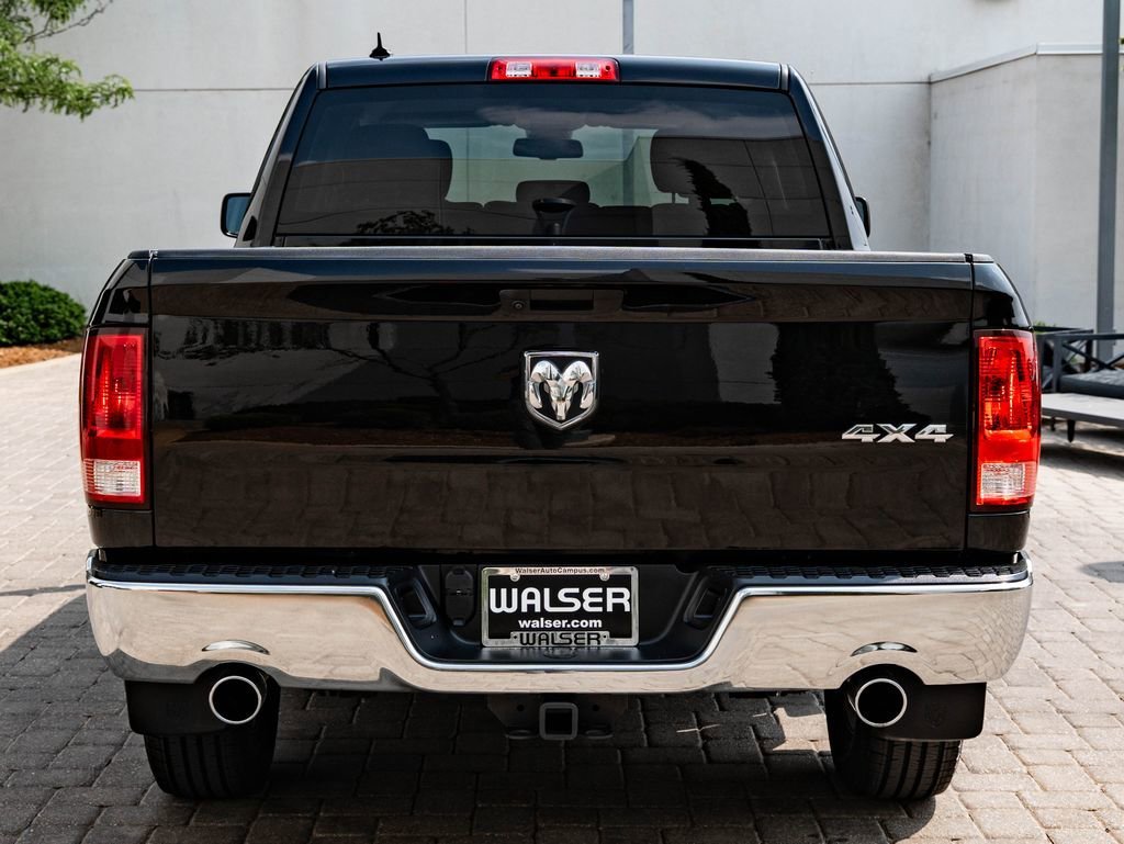 Used 2023 Diamond Black Crystal Pearlcoat Ram Tradesman image 7