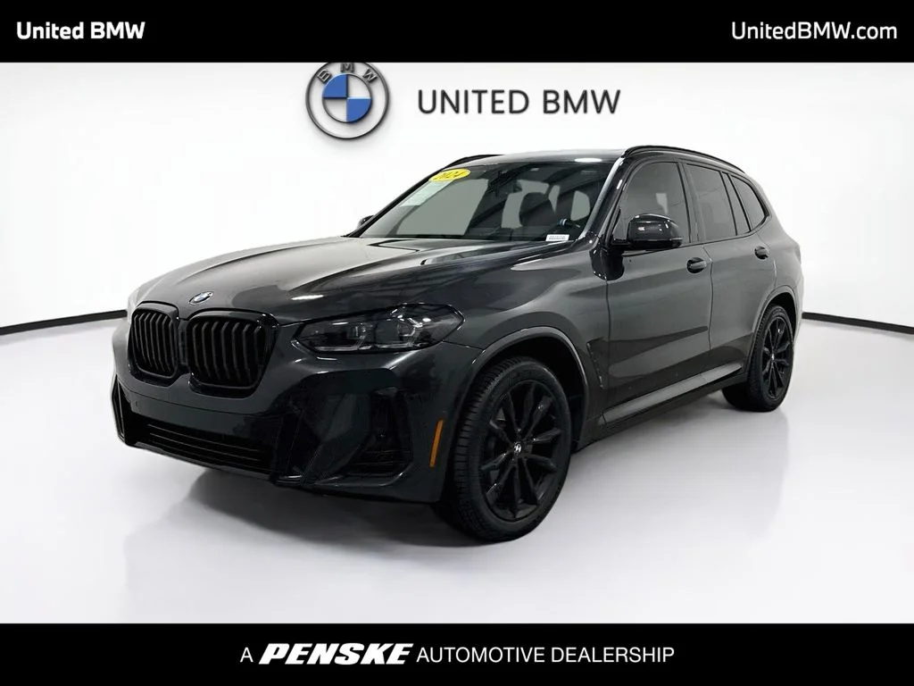 Certified Used 2024 Dark Graphite BMW xDrive30i image 1