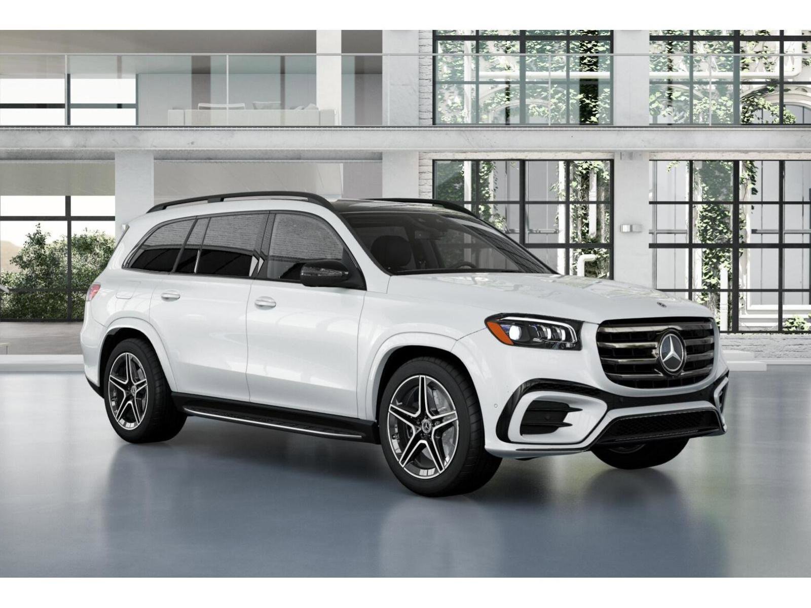 New 2026 MANUFAKTUR Moonlight White Metallic Mercedes-Benz GLS 450 image 11