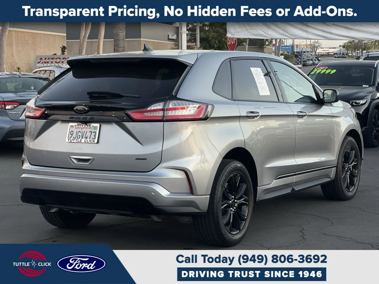 Used 2023 ICONIC SILVER MET Ford SE image 15