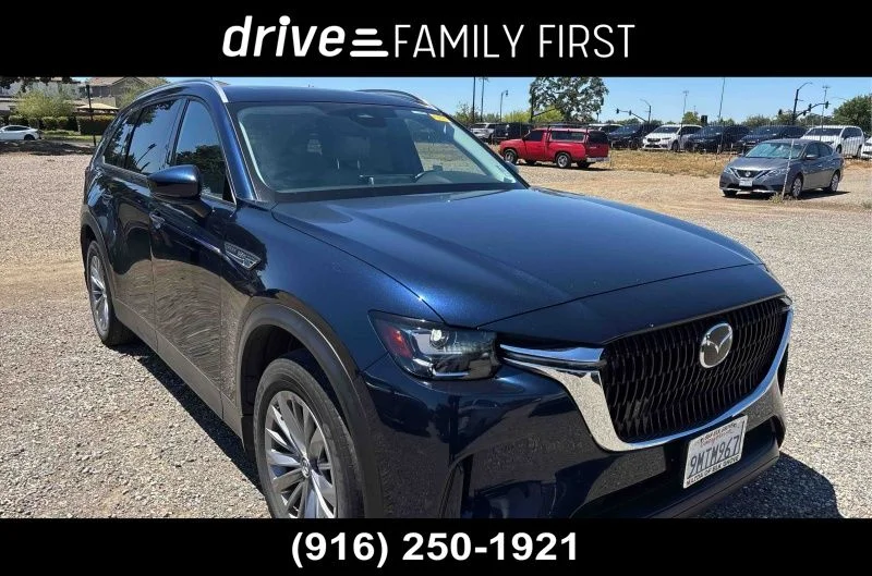 Certified Used 2024 Crystal Blue Mazda Preferred image 1