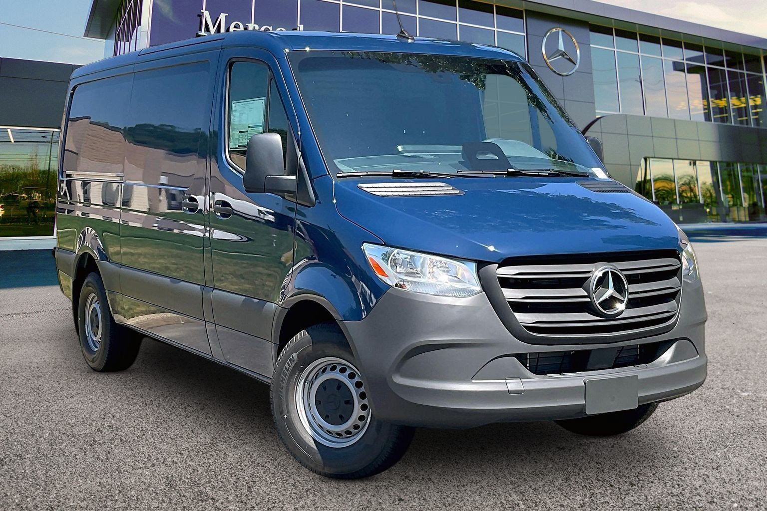 New 2026 Steel Blue Mercedes-Benz Cargo 144 WB image 14