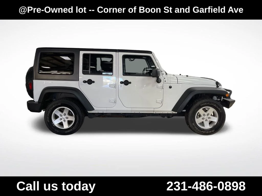 Used 2017 White Jeep Unlimited Sport image 6
