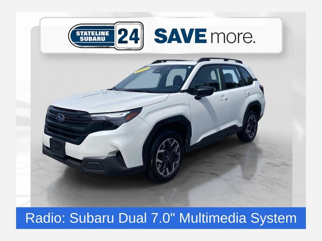Used 2025 White Subaru Base image 1