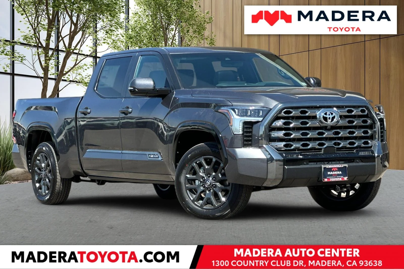 New 2026 Gray Toyota Platinum image 1
