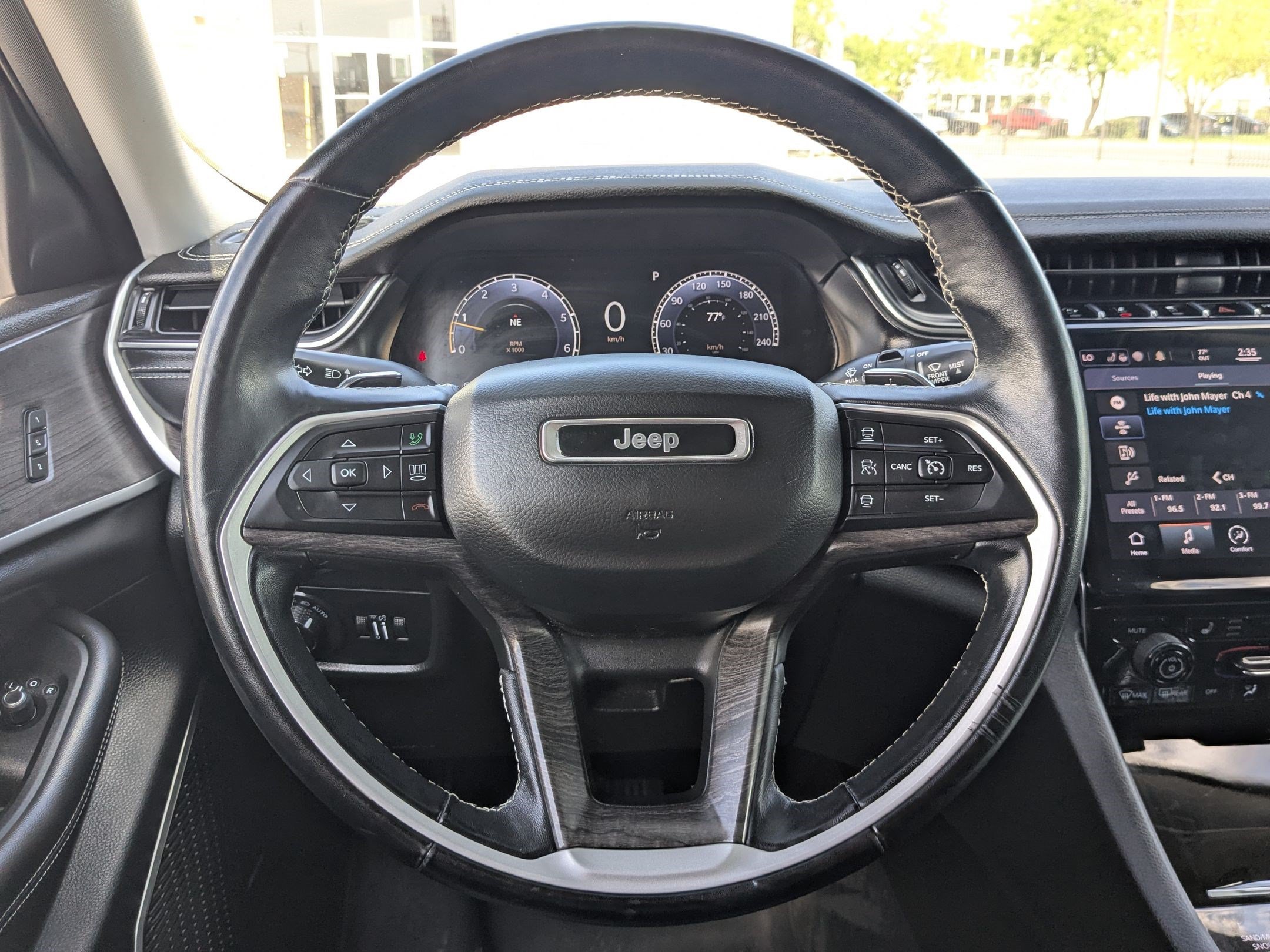 Used 2021 Bright White Clearcoat Jeep Limited image 17