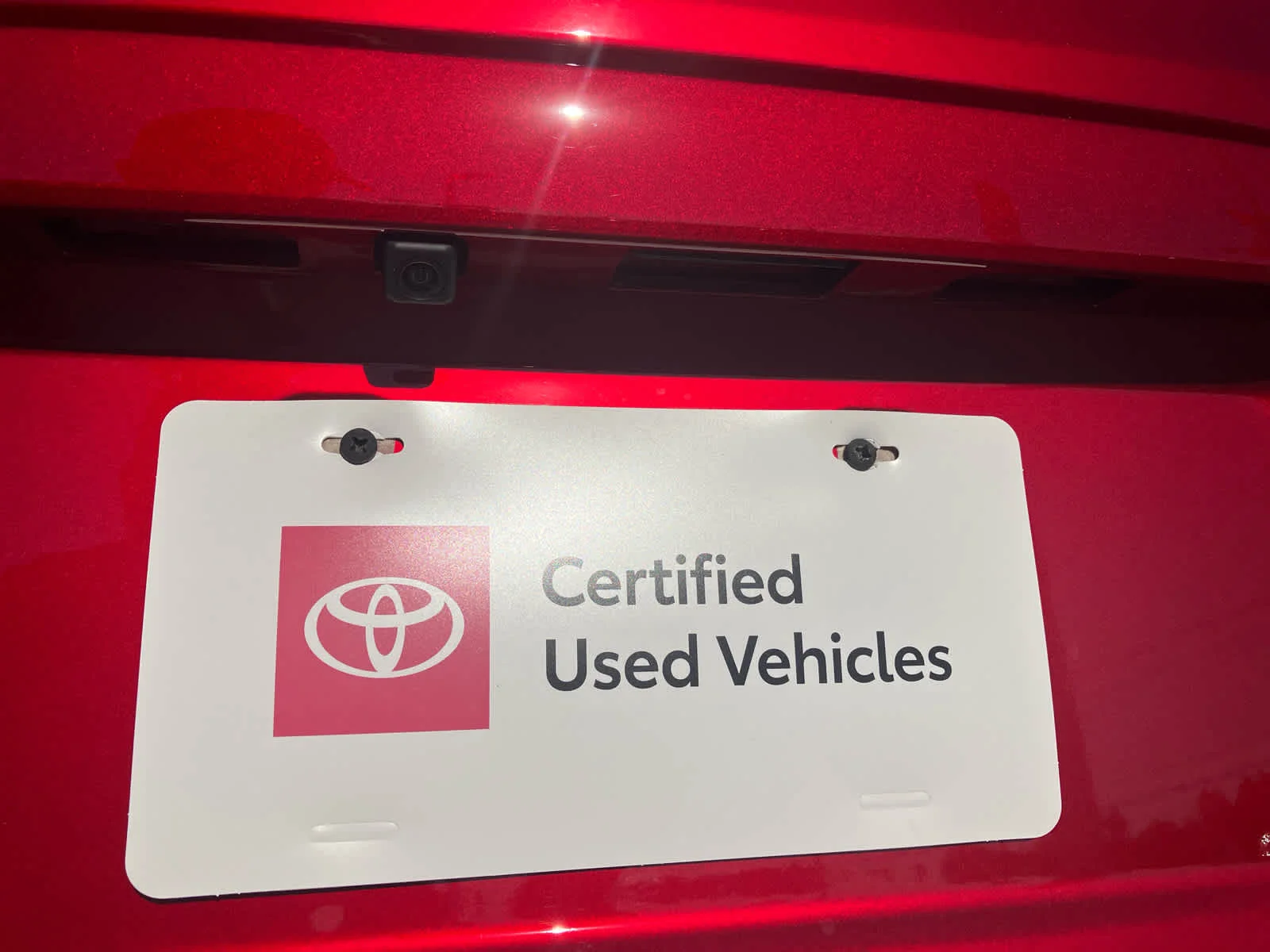 Certified Used 2026 Soul Red Crystal Toyota LE image 2