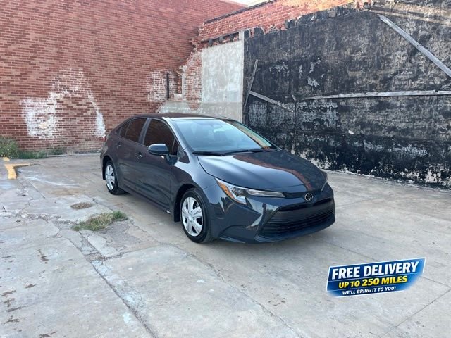 Used 2025 Black Toyota LE image 1