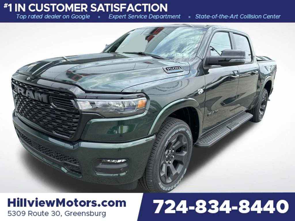 New 2026 Serrano-Green Metallic Exterior Paint RAM Big Horn/Lone Star image 1