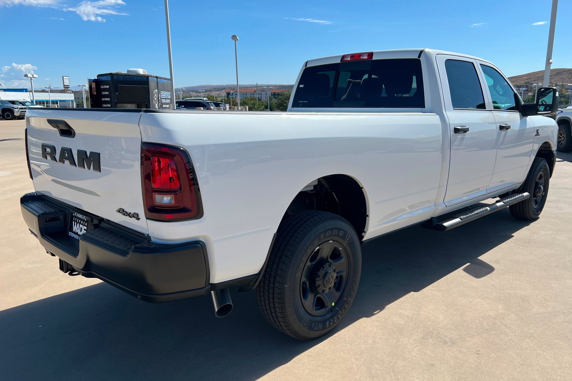 New 2027 Bright White Clear-Coat Exterior Paint RAM Tradesman image 6