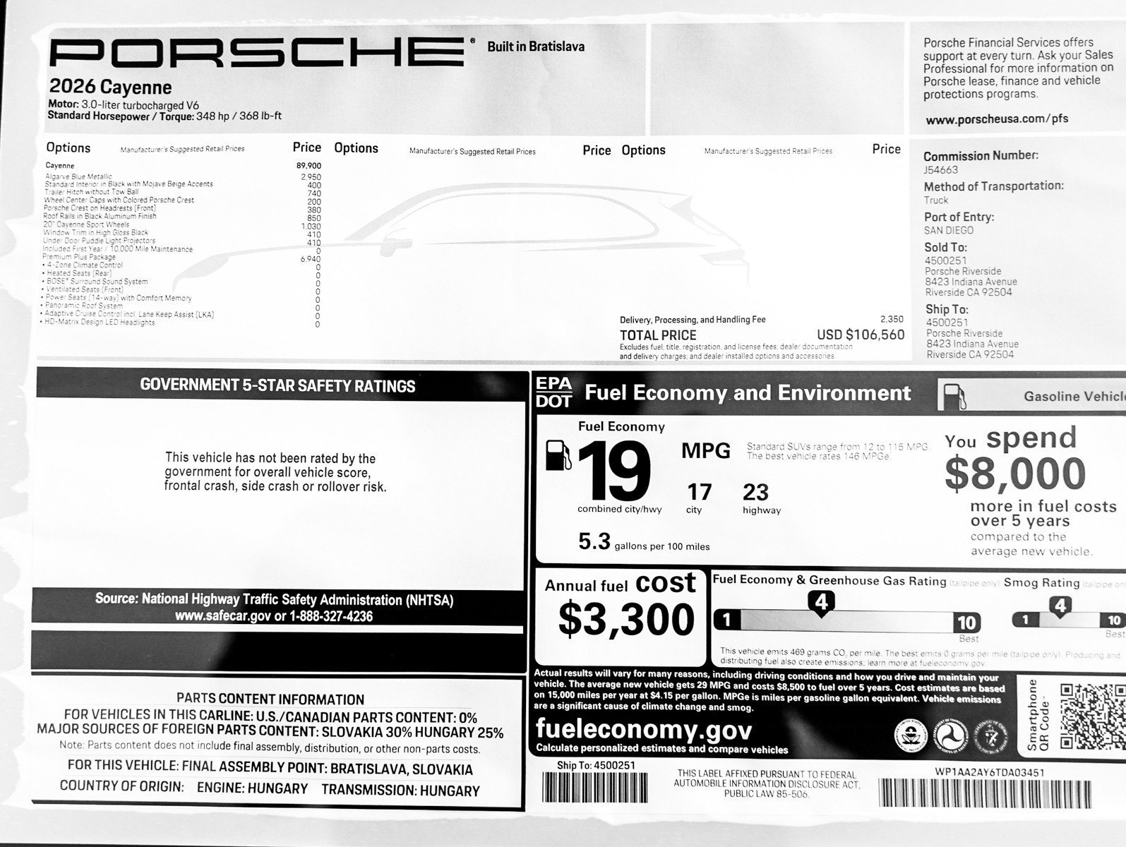 New 2026 ALGARVE BLUE ME Porsche  image 31