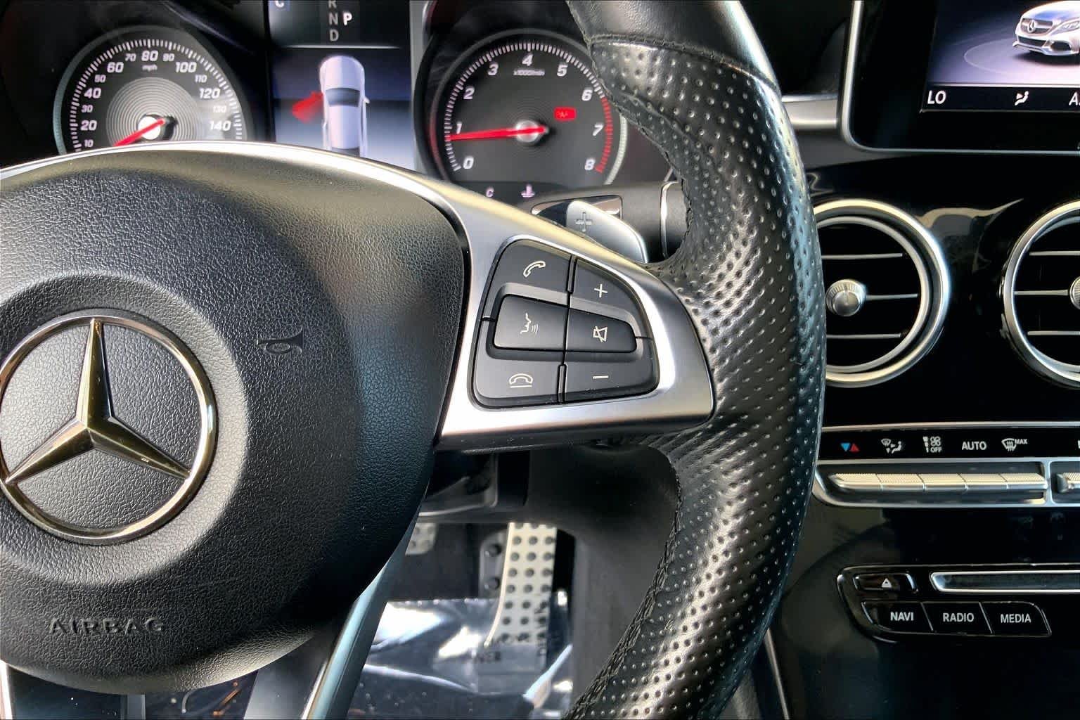 Used 2018 designo Cardinal Red Metallic Mercedes-Benz C 300 image 25