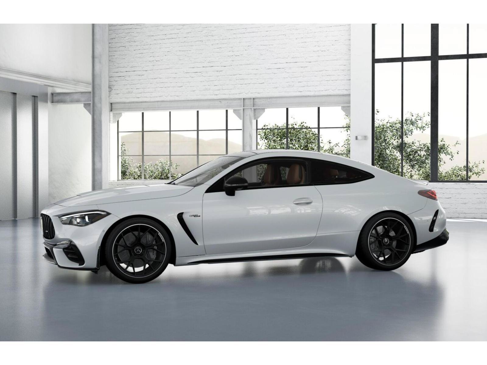 New 2026 MANUFAKTUR Moonlight White Metallic Mercedes-Benz AMG® CLE 53 4MATIC+ Coupe image 48