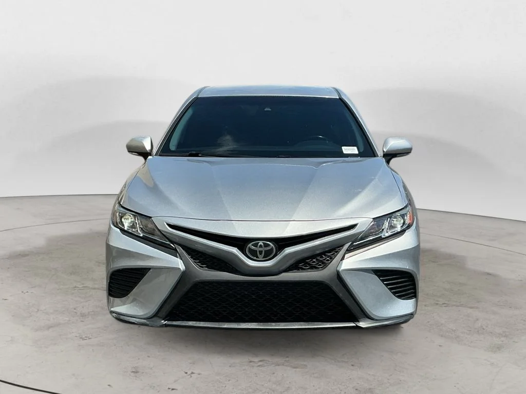 Used 2019 Silver Toyota SE image 2