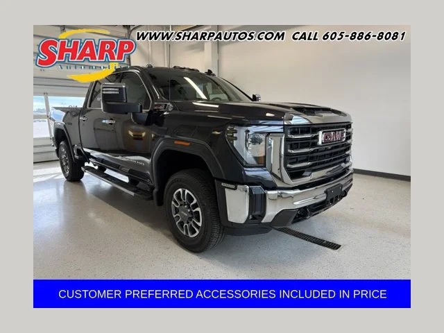 New 2026 Titanium Rush Metallic GMC SLT image 1