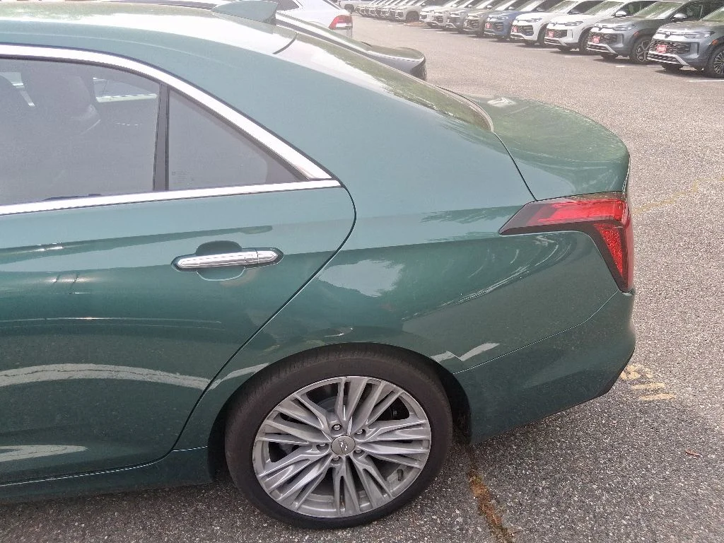 Used 2025 Blue Cadillac Premium Luxury image 12